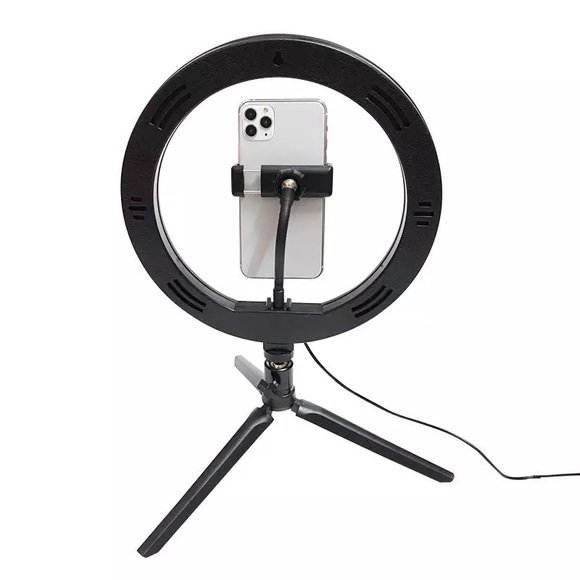 DESKTOP/TABLETOP LED 10 INCH RING LIGHT - Picture 6 of 9